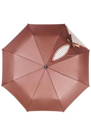 Зонт автомат Flioraj. Цвет: коричневый