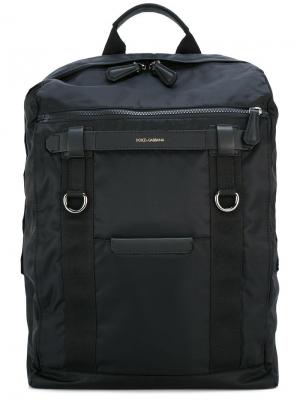 Рюкзак Mediterraneo Dolce & Gabbana. Цвет: чёрный