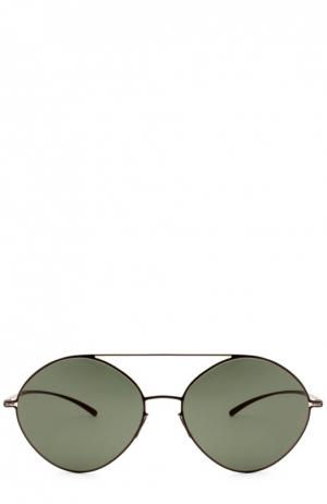 Солнцезащитные очки Maison Margiela. Цвет: зеленый