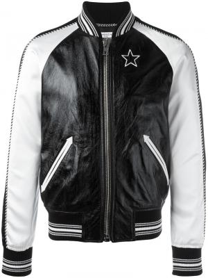 Куртка-бомбер с нашивкой звезды Givenchy. Цвет: чёрный