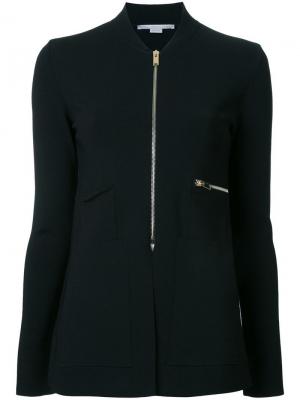 Куртка с молниями Stella McCartney. Цвет: чёрный