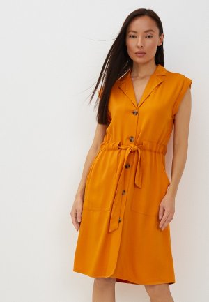 Платье Zarina. Цвет: оранжевый