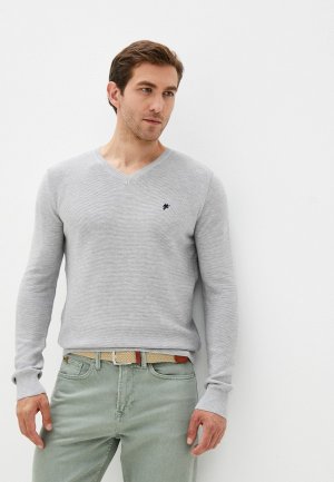 Пуловер Denim Culture. Цвет: серый