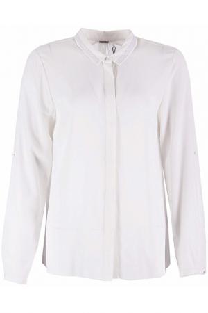 Блуза ELIE TAHARI. Цвет: белый
