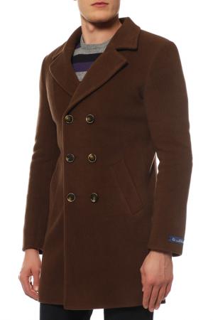 Пальто Caravan Wool. Цвет: коричневый