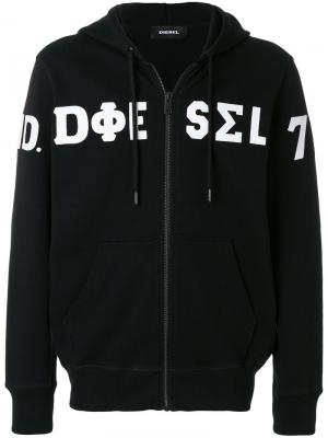 S-Cannery-SA hoodie Diesel. Цвет: чёрный
