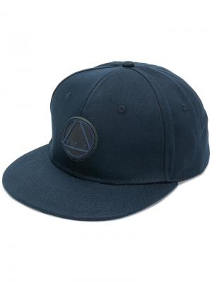 Бейсбольная кепка с логотипом McQ Alexander McQueen. Цвет: синий