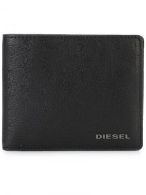 Маленький бумажник Diesel. Цвет: чёрный