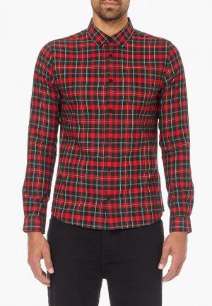 Рубашка Burton Menswear London. Цвет: красный