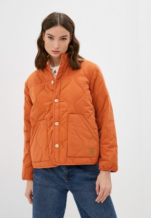 Куртка утепленная Lee. Цвет: оранжевый