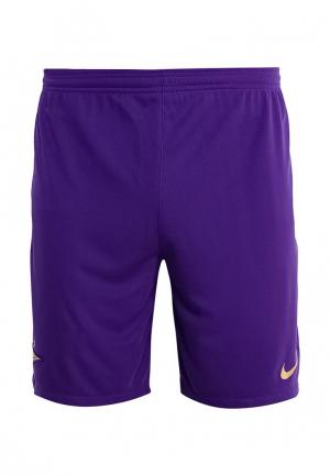 Шорты спортивные Nike. Цвет: фиолетовый