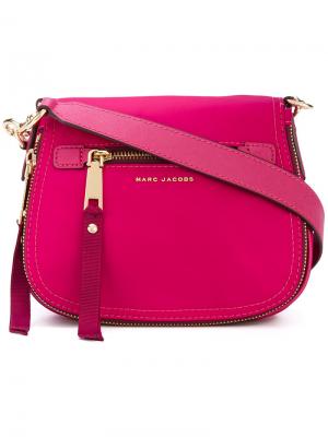Маленькая сумка через плечо Trooper Marc Jacobs. Цвет: розовый и фиолетовый