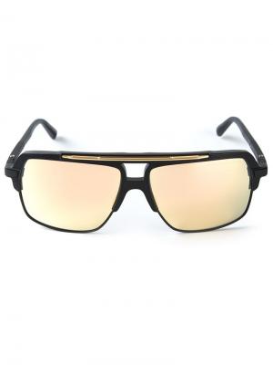 Солнечные очки Mach Four Dita Eyewear. Цвет: чёрный