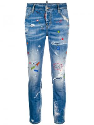 Cool Girl jeans Dsquared2. Цвет: синий