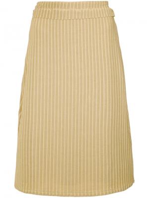 High waist skirt Lilly Sarti. Цвет: металлический