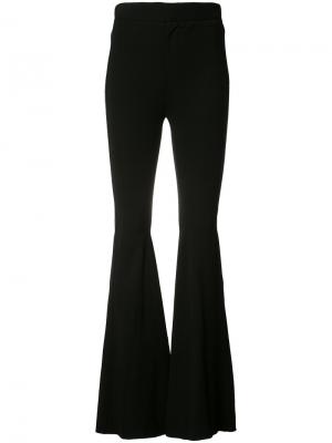Расклешенные брюки Givenchy. Цвет: чёрный