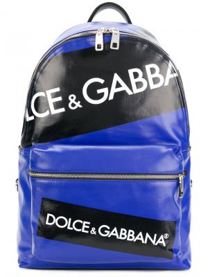Рюкзак Vulcano Dolce & Gabbana. Цвет: синий