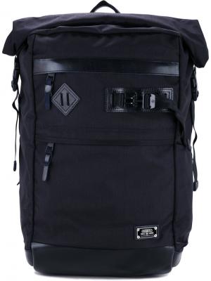 Квадратный рюкзак As2ov. Цвет: чёрный