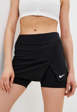 Юбка-шорты Nike. Цвет: черный
