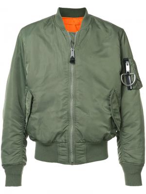 Куртка-бомбер 1999 Eternal Alyx. Цвет: зелёный
