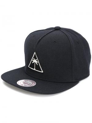 Бейсбольная кепка с логотипом Palm Angels. Цвет: чёрный