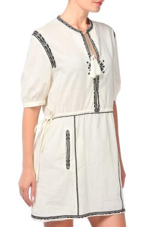 Платье ISABEL MARANT ETOILE. Цвет: бежевый