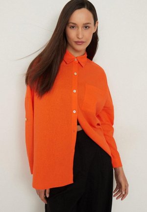 Рубашка Vittoria Vicci. Цвет: оранжевый