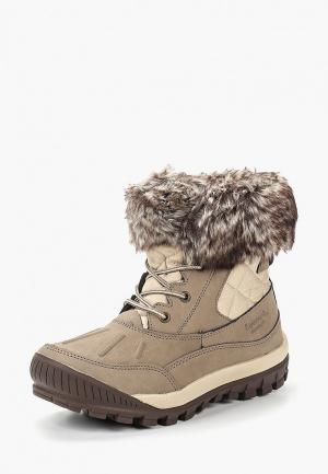 Ботинки Bearpaw. Цвет: бежевый