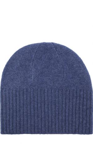 Кашемировая шапка Allude. Цвет: синий