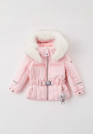 Куртка утепленная Poivre Blanc. Цвет: розовый