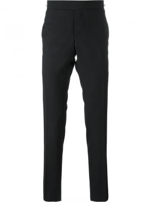 Узкие костюмные брюки Thom Browne. Цвет: синий