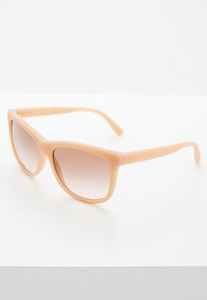 Очки солнцезащитные DKNY. Цвет: розовый