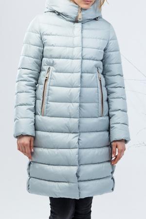 Зимняя куртка Clasna. Цвет: голубой