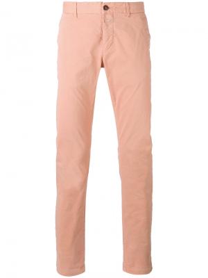 Классические брюки Closed. Цвет: розовый и фиолетовый