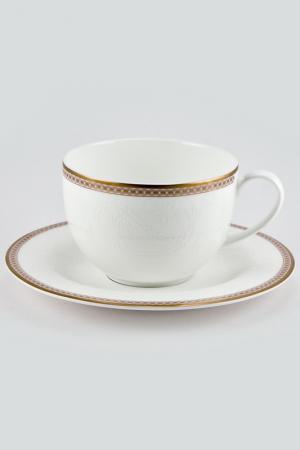 Набор чайных пар 220 мл, 6 шт. Royal Porcelain Co. Цвет: белый