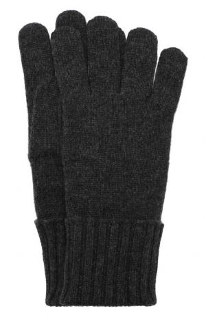 Кашемировые перчатки Inverni. Цвет: темно-серый