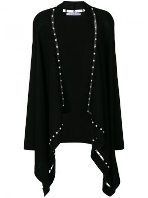 Кардиган с украшением из искусственного жемчуга Givenchy. Цвет: чёрный