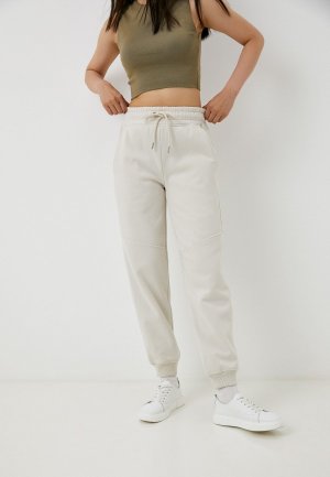Брюки спортивные Calvin Klein Jeans. Цвет: бежевый