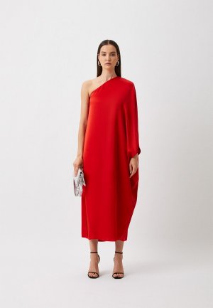Платье Karl Lagerfeld. Цвет: красный