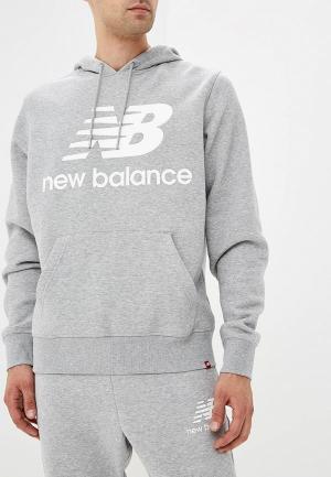 Худи New Balance. Цвет: серый