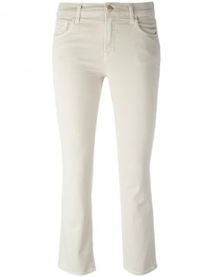 Расклешенные джинсы Selena J Brand. Цвет: телесный