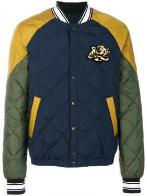 Куртка-бомбер Tiger Kenzo. Цвет: синий