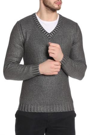 Пуловер Strellson. Цвет: серый