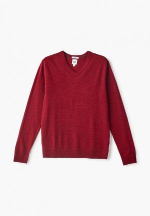 Пуловер Gap. Цвет: бордовый