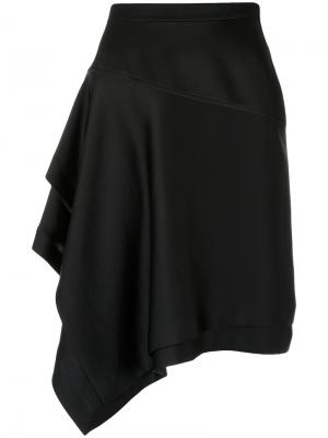 Asymmetric skirt Gloria Coelho. Цвет: чёрный