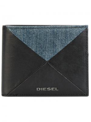 Бумажник Neela S Diesel. Цвет: чёрный