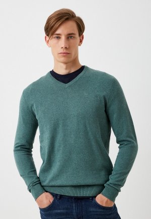 Пуловер Tom Tailor. Цвет: зеленый
