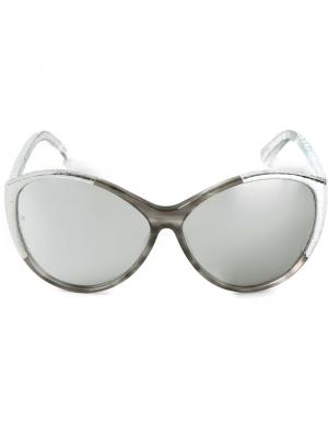 Солнцезащитные очки Linda farrow 332. Цвет: металлический