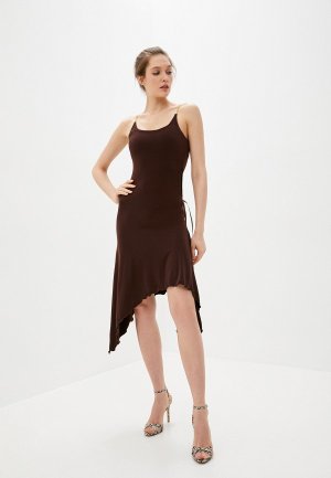 Платье AltraNatura. Цвет: коричневый