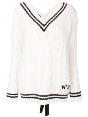 Джемпер крикет Nº21. Цвет: белый